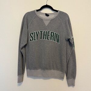 Harry Potter Slytherin Grey Sweatshirt